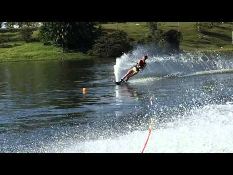 Isabel King, Slalom Course, Ski Costa Rica, March 24, 2015