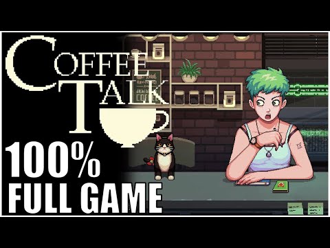 Coffee Talk 100% Full Gameplay Walkthrough + Extras/All Achievements/All Endings (No Commentary) - YouTube