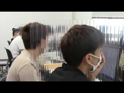 電気電子工学科 情報通信工学科　授業風景①（情報通信工学実験Ⅱ）