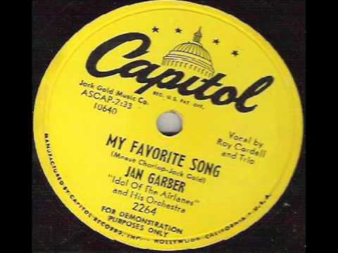My Favorite Song (1952) - Roy Cordell