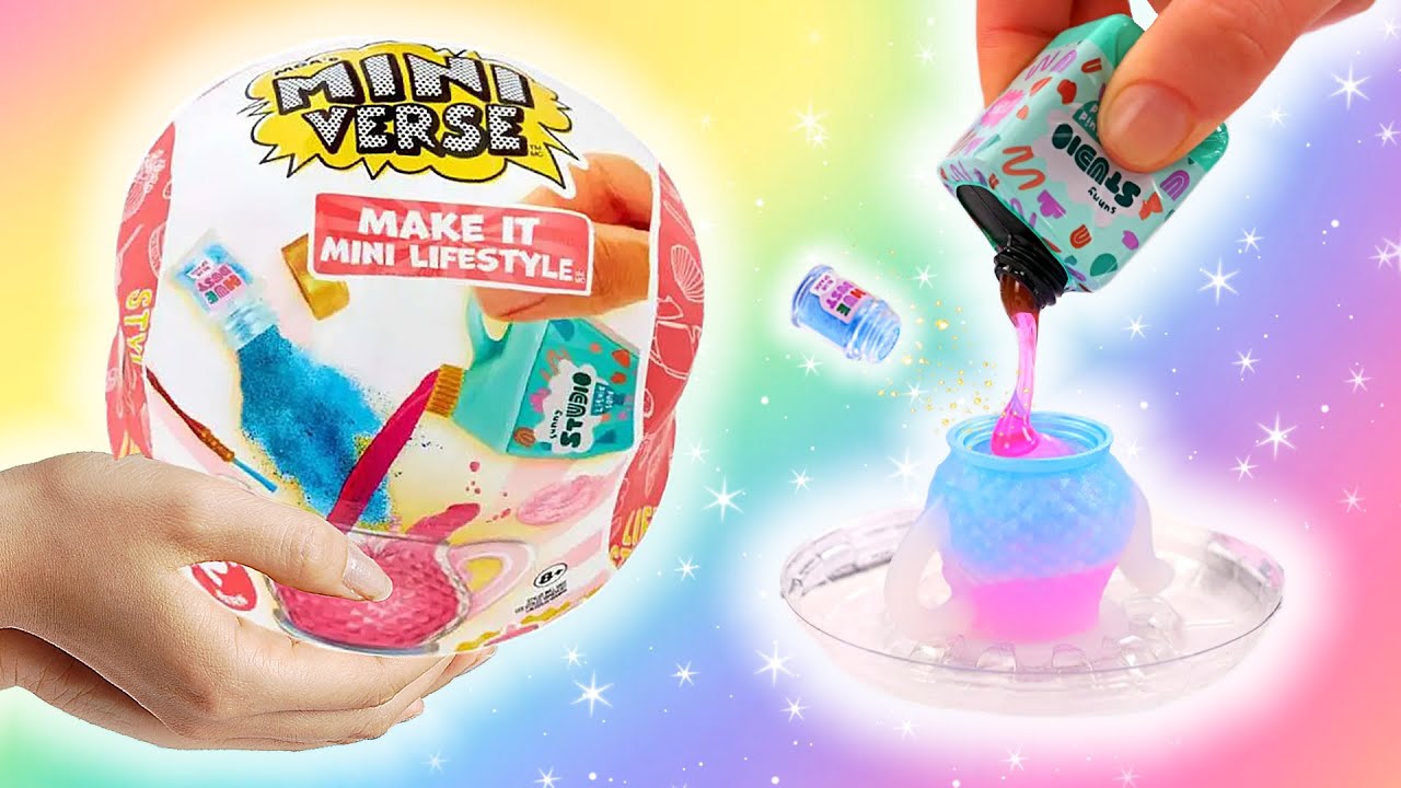 MAKING MINIVERSE LIFESTYLE! Tiny Teapots, Candles, Vases #miniverse #diy