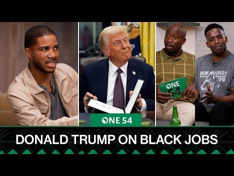 Donald Trump On Black Jobs - Played By Godfrey & Darryl Vega | One54