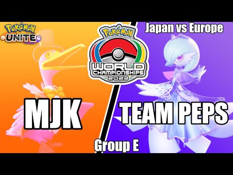 MJK vs Team Peps - World Championships 2023 Group E | Pokemon Unite