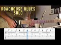 The Doors - Roadhouse Blues Solo - Guitar Lesson with Tab