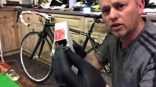 Road Bike inboard cable rattle Repair specialized tarmac carbon frame