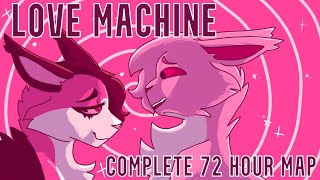 LOVE MACHINE: COMPLETE 72 HOUR WARRIORS SHIPPING MAP!