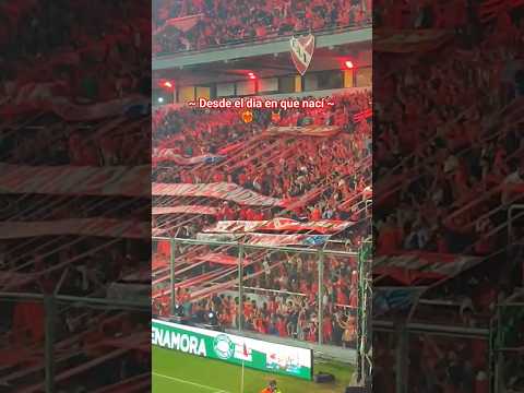 "~ "Desde el Dia en que Naci" ~ Hinchada de Independiente - Mejores canciones #Independient" Barra: La Barra del Rojo • Club: Independiente • País: Argentina