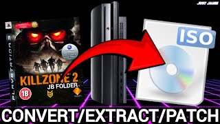 Convert PS3 Folder Games/JB Format into ISOs #playstation3 #ps3 #rpcs3 