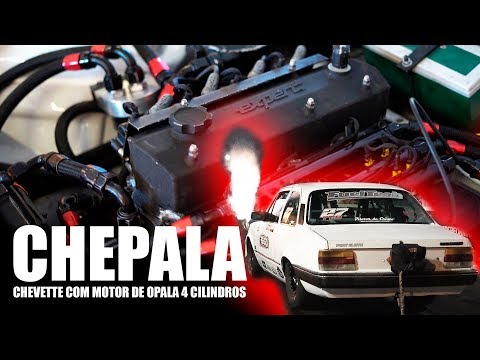 CHEPALA Acelerando de 0 a 283km/h em 7,9s - INTEIRO MONTADO!!!