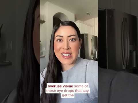 How to get rid of red eyes