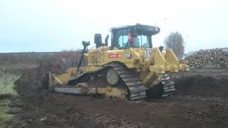 Friday's video,8 Minutes Of Close Up Photage!!  Cat D6 LGP Stripping Topsoil.