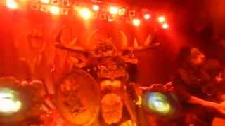 GWAR War Pigs intro, Sick Of You dubstep version and Crush, Kill, Destroy(Live 11/11/15)