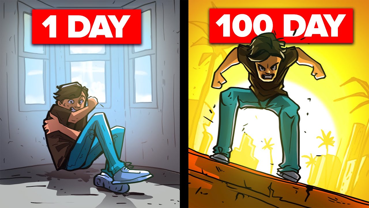 I Survived 100 Days of NUCLEAR WAR (NOT Minecraft)