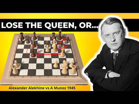 Alexander Alekhine vs A Munoz 1945