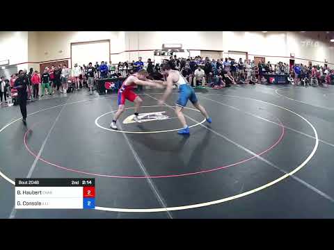79 Kg Cons 32 #2 - Benjamin Haubert, Charleston Regional Training Center Vs Gaetano Console, Illin