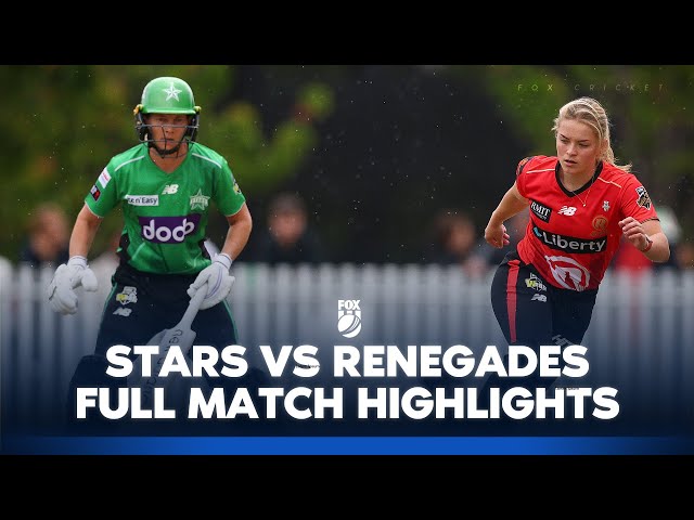 Melbourne Stars v Melbourne Renegades| WBBL11 Full Match Highlights I Fox Cricket