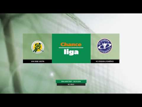 SESTŘIH: Vsetín - Litoměřice 3:6 (52. kolo ChL, 30.1.2019)