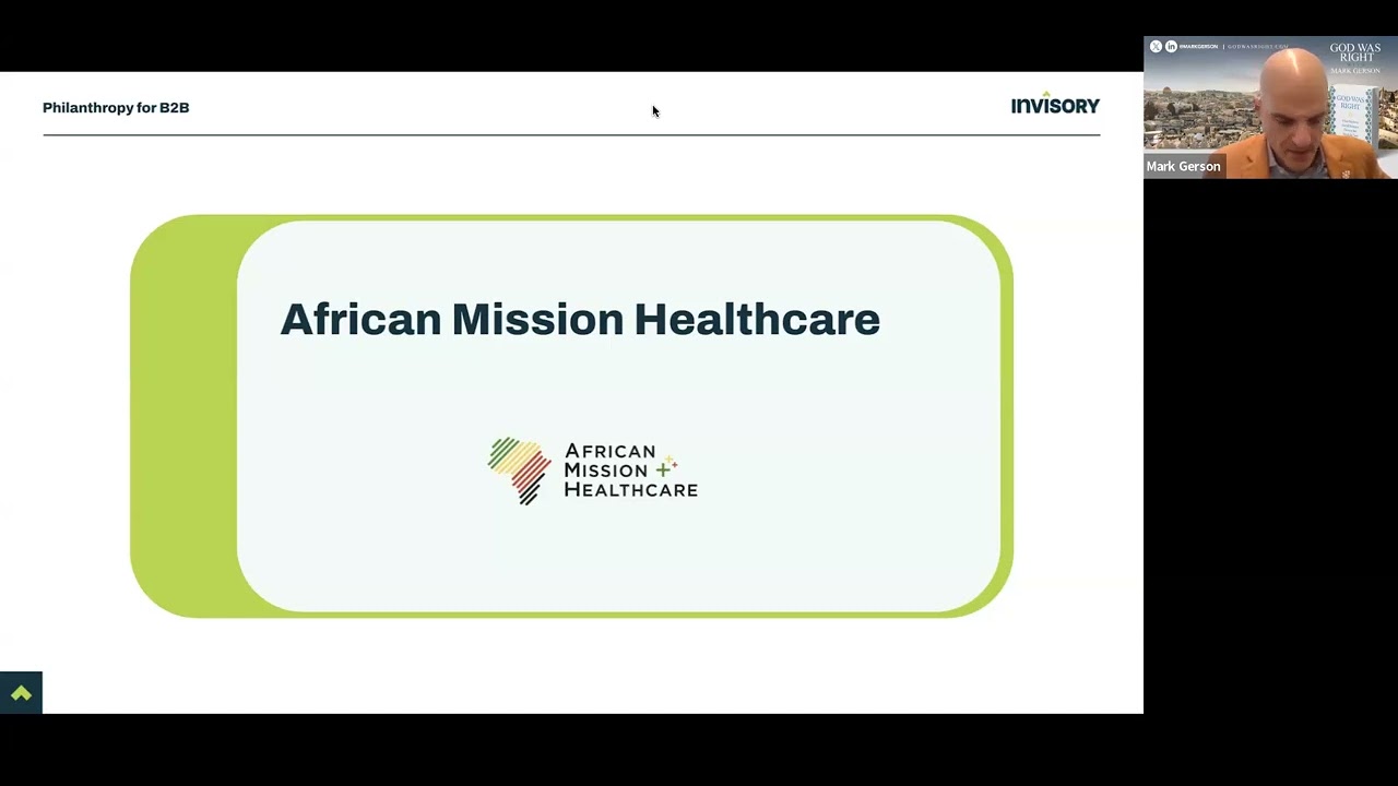 Power of Philanthropy for Startups: Mark Gerson & Patrick Cronan