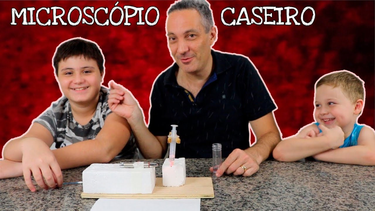 Como fazer um MICROSCÓPIO CASEIRO PODEROSO (até 1000x de aumento) — EP. 35