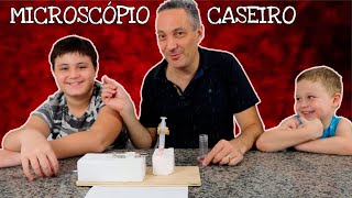 Como fazer um MICROSCÓPIO CASEIRO PODEROSO (até 1000x de aumento) — EP. 35