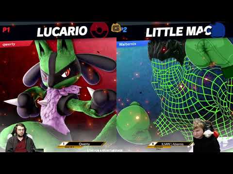 Qwerty (Lucario) vs Alternis (Terry) - Ultimate at The Cave #60 - Winners Quarters