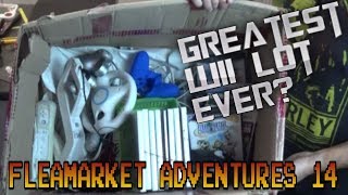 FLEA MARKET ADVENTURES 14.5 (quickie)| GREATEST WII LOT EVER?!?!