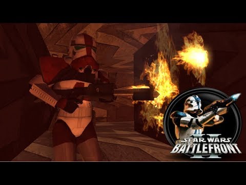 Star Wars Battlefront II Mod - Battlefront Zero - Imperial Incinerator Trooper Gameplay