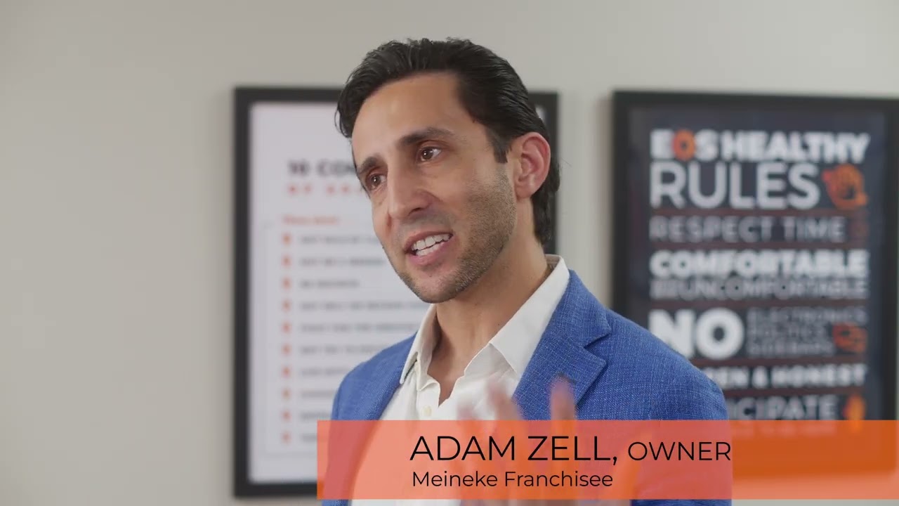 Adam Zell, Meineke Franchisee