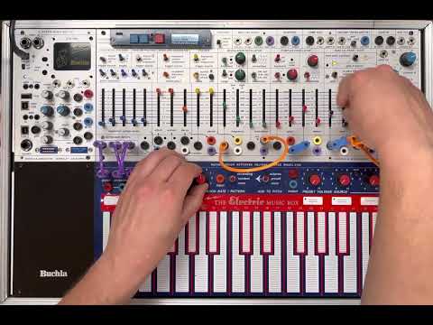 more painting on buchla music easel