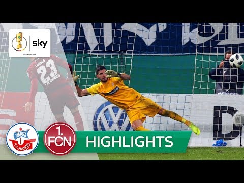 FC Hansa Rostock - 1. FC Nürnberg 2:4 i.E. | Highlights - DFB-Pokal 2018/19 | 2. Runde
