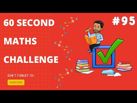 Maths Blast Challenge: Can You Solve the Ultimate Math Puzzle in 60 Seconds? #95