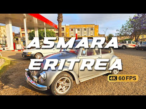 ASMARA ERITREA AND SCENIC DRIVE TO SEDICI #UNIVERSITY OF ASMARA [4K @60 FPS]  🇪🇷