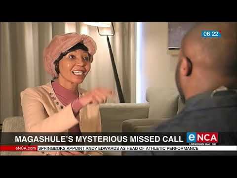 Magashule's mysterious missed call