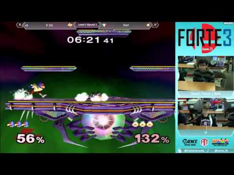 Forte3 LR1: SF | Rael (Neutral Falco/Fox) vs JF (Sheik/Blue Falco)