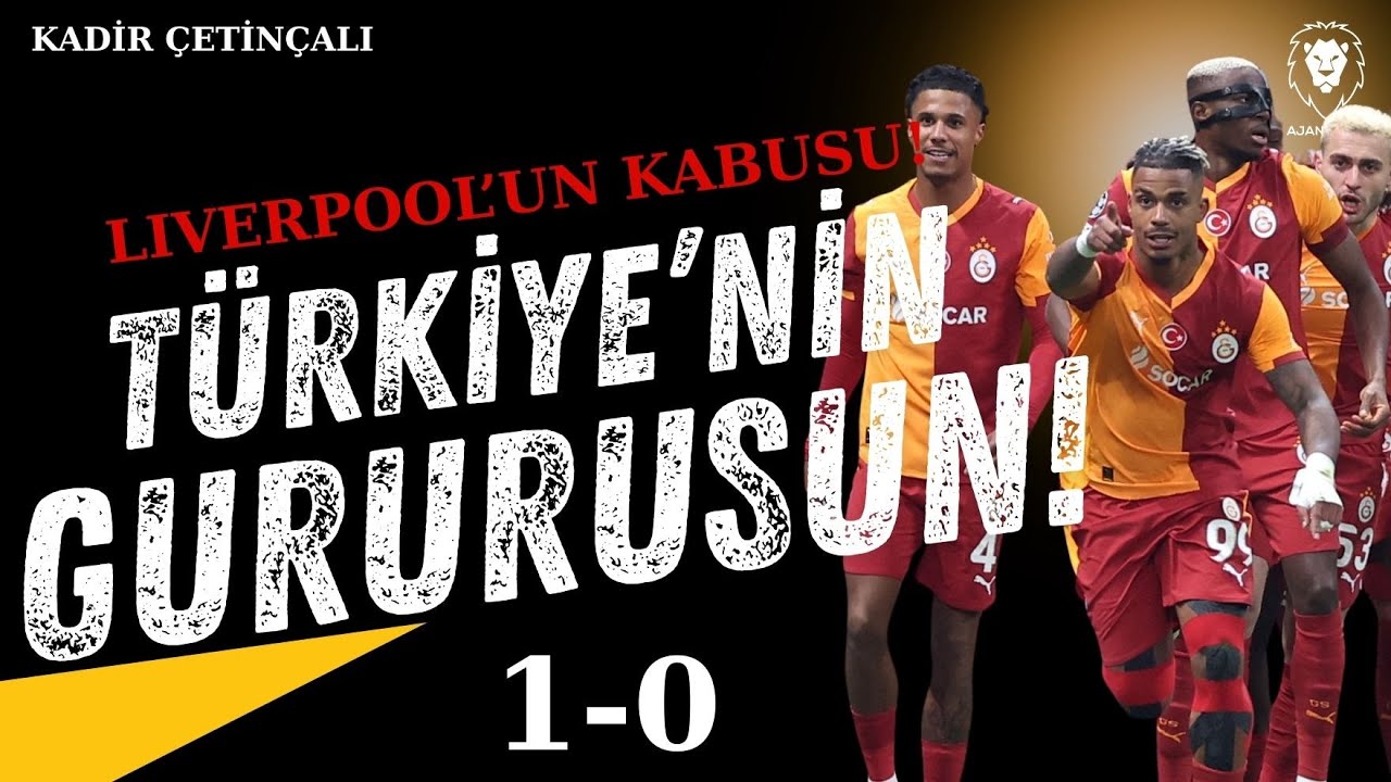 Galatasaray Liverpool'a KABUS OLDU! | TÜRKİYE'NİN GURURU | MUHTEŞEM GALATASARAY | Lemina GOL!