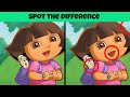 Find The Differences Dora The Explorer