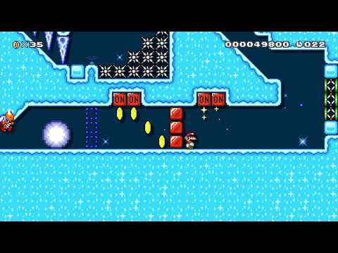 MJWs ☆Snow Speedrun #2☆ [80sec.] by darkmjw87 🍄 Super Mario Maker 2 #ahg 😶 No Commentary