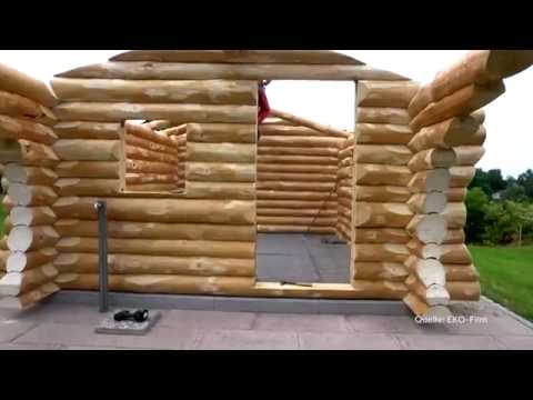 Eine TV Bericht über Naturstamm Blockhaus von TV Oberfranken!!!
