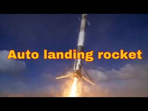 Auto landing rocket