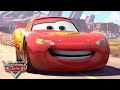 Lightning McQueen Tries To Escape From Radiator Springs Pixar Cars 4K Disneyjr