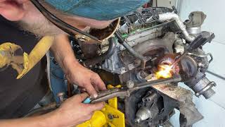 P0299 underboost FIX 2.0t stock k03 tfsi ihi turbocharger under boost loose wastegate linkage repair