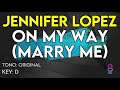 Jennifer Lopez - On My Way (Marry Me) - Karaoke Instrumental