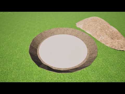 Gravity-based foundation for wind turbines