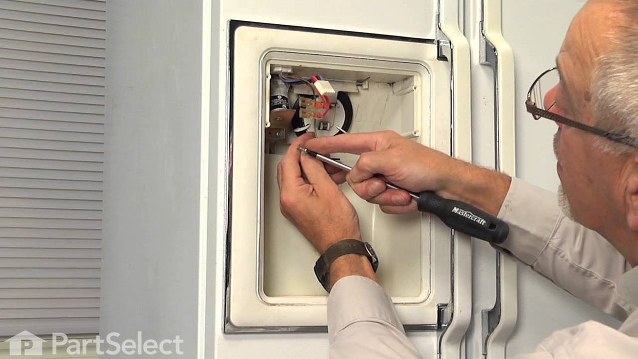 Replacing your General Electric Refrigerator Dispenser Door Solenoid Kit