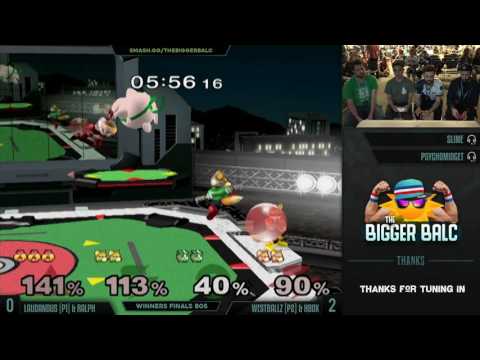 The Bigger Balc - Laudandus & Ralph vs. Westballz & Hungrybox - SSBM Winners Finals - Smash Melee