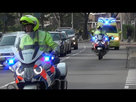 [Spoedbegeleiding] A1, Silverline Ambulance 02-119 Metslawier naar het UMCG vanaf Lauwersoog