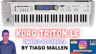 Video thumbnail for KORG TRITON LE (FACTORY SOUNDS) ANO :2002 by Tiago Mallen #korg by Tiago Mallen