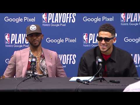 'I believe in the heat check' 😂 Devin Booker admits 14-for-15 looks better than 100% | NBA on ESPN