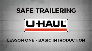 Safe Trailering Lesson 1 : Basic Introduction