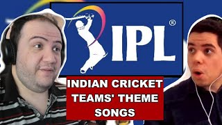 India Cricket IPL Teams & Anthems (Mumbai Indians, Chennai Super Kings, Royal Challengers Bangalore)